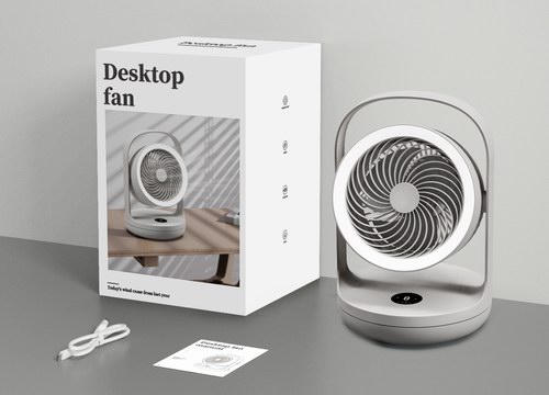 Adjustable table fan