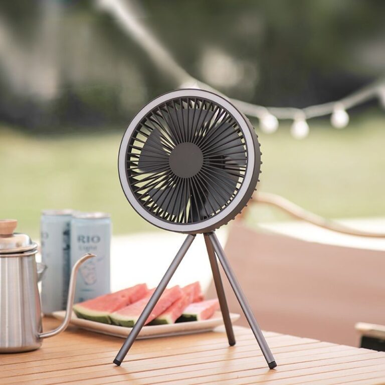 Rechargeable outdoor fan